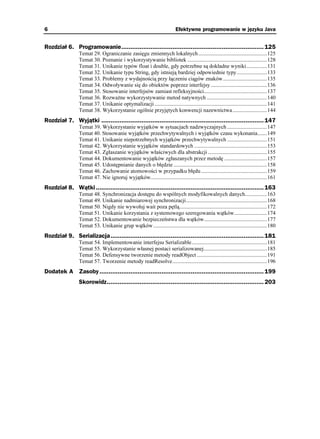 Efektywne programowanie w języku Java | PDF