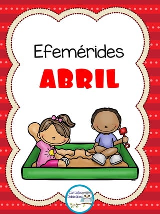 Efemerides abril