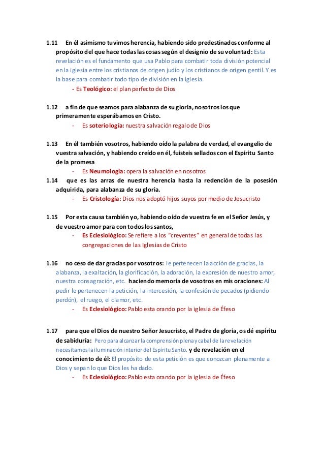 Efesios 1 Efesios 1