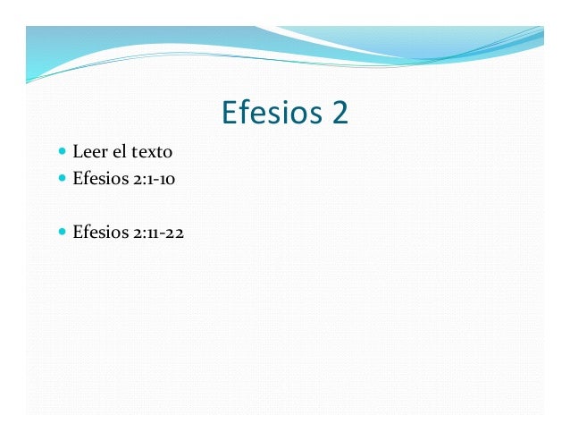 Efesios 2 Efesios 2
