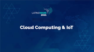 Cloud Computing & IoT
 