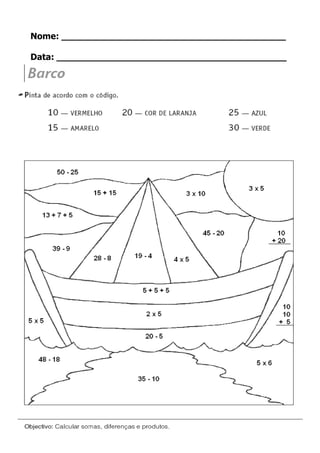 Nome: _________________________________________
Data: __________________________________________