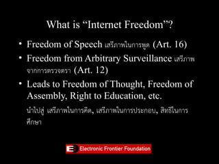 Overview: Worldwide Internet Freedom Slide 3