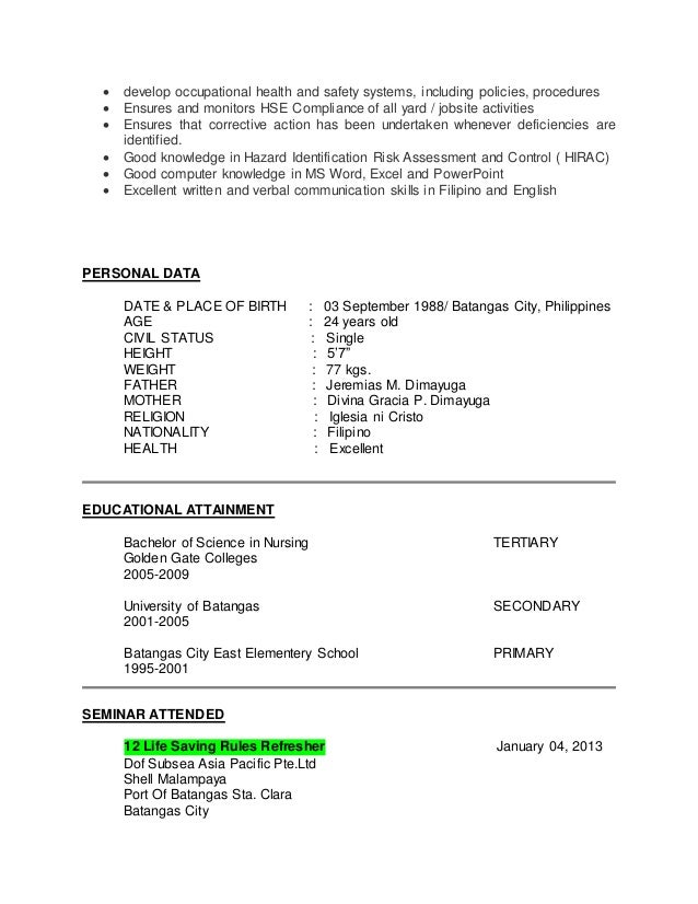 cv kitchen porter