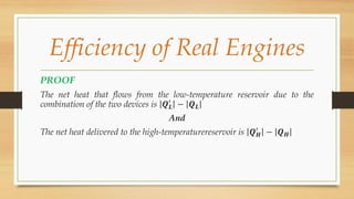 Real Heat Engines Notes.pdf Effeciency of real engines | PDF