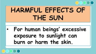 Effect of the sun pptx PPTX effect-of-the-sun-pptx-pptx