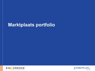 Marktplaats portfolio 