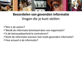 Databanken (bijv. ERIC – ScienceDirect)