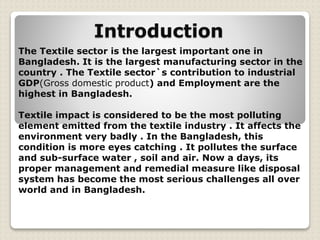 Effect in textile | PPTX