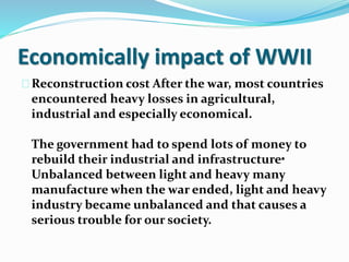 causes and effects of second world war