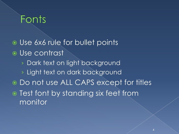What is 6x6 rule in powerpoint - purelasopa