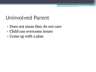 Parents Not Involved Effective parent teacher conferences pp | PPTX