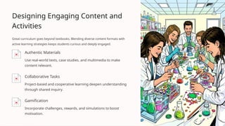 Effective Curriculum Planning: Designing Engaging and Purposeful ...