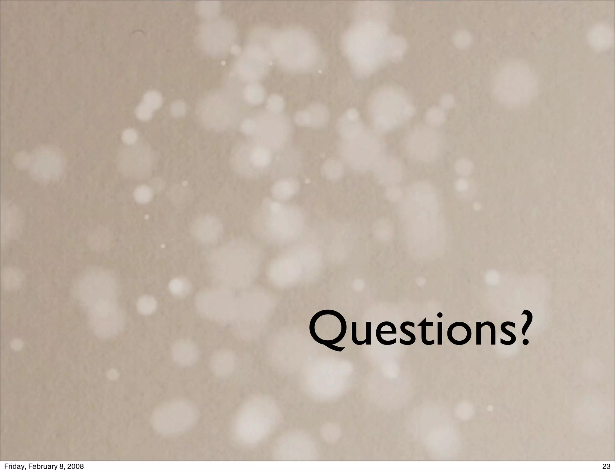 Effective Discussions