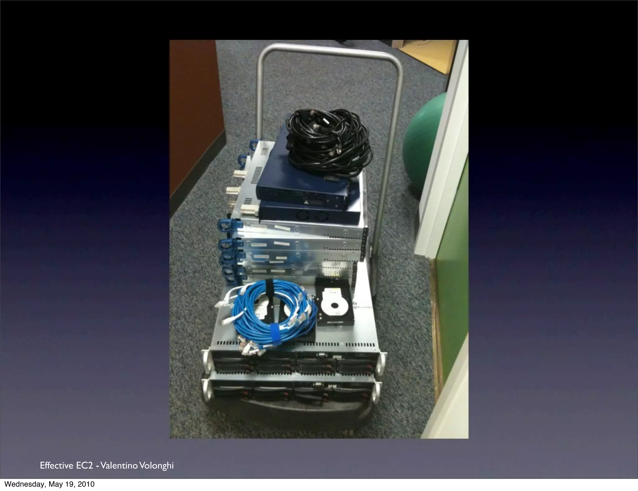 Effective EC2 - Valentino Volonghi
Wednesday, May 19, 2010
 