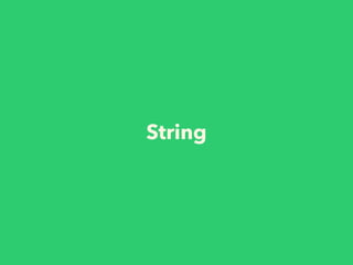 String
 