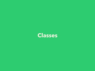 ES6 Class inheritance
class Programmer extends Person {
constructor(name, language) {
super(name);
this.language = languag...