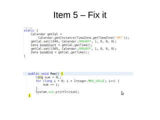 Effective java - Creating and Destroying Objects | PPT