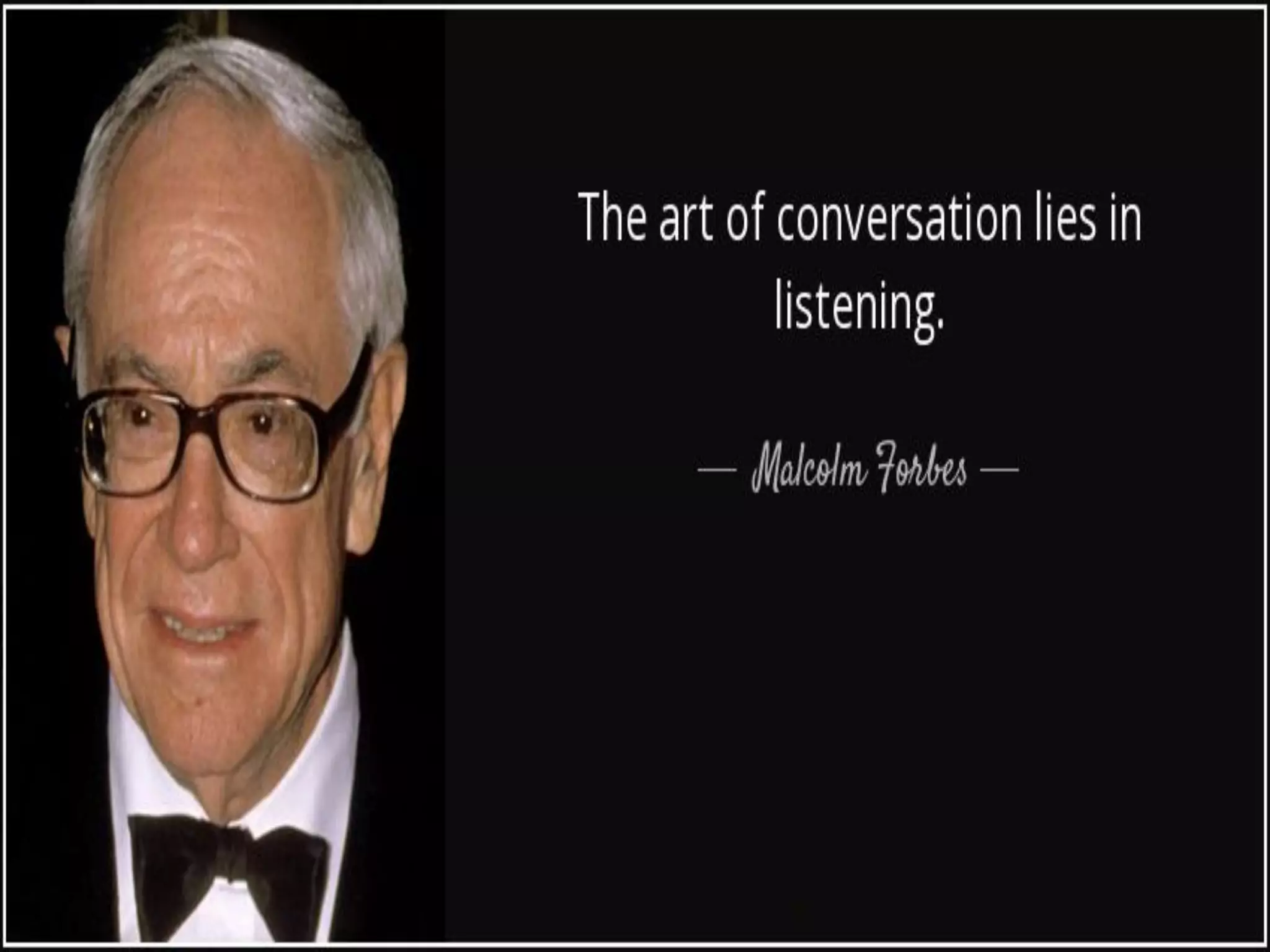 Effective Listening Skills 
