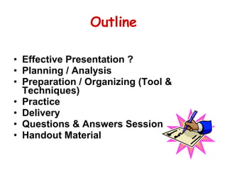 邱爾德教授 - Effective Oral Presentation | PPT