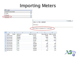 Importing Meters  
