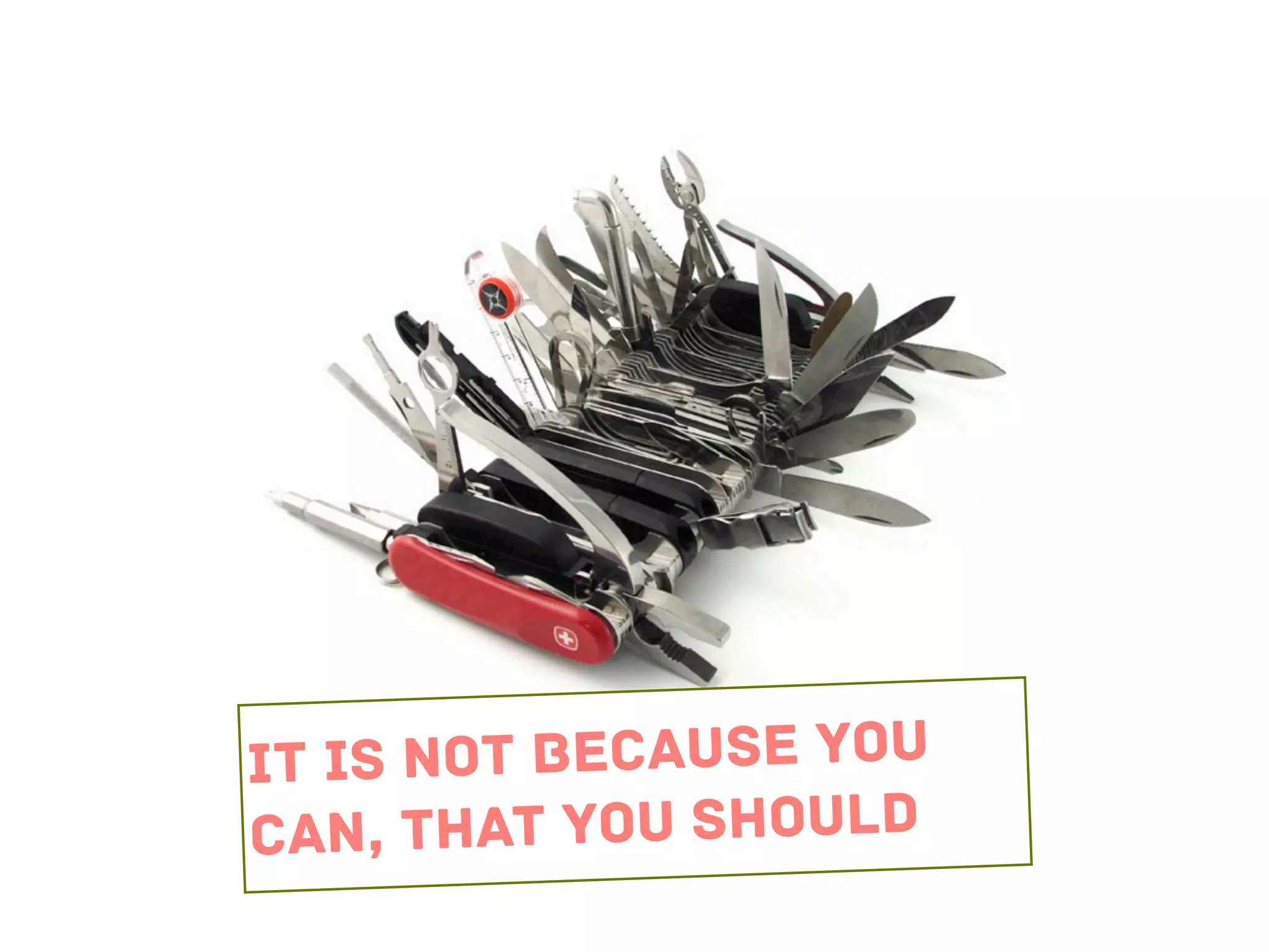 not because you
It is
at you should
can, th

 