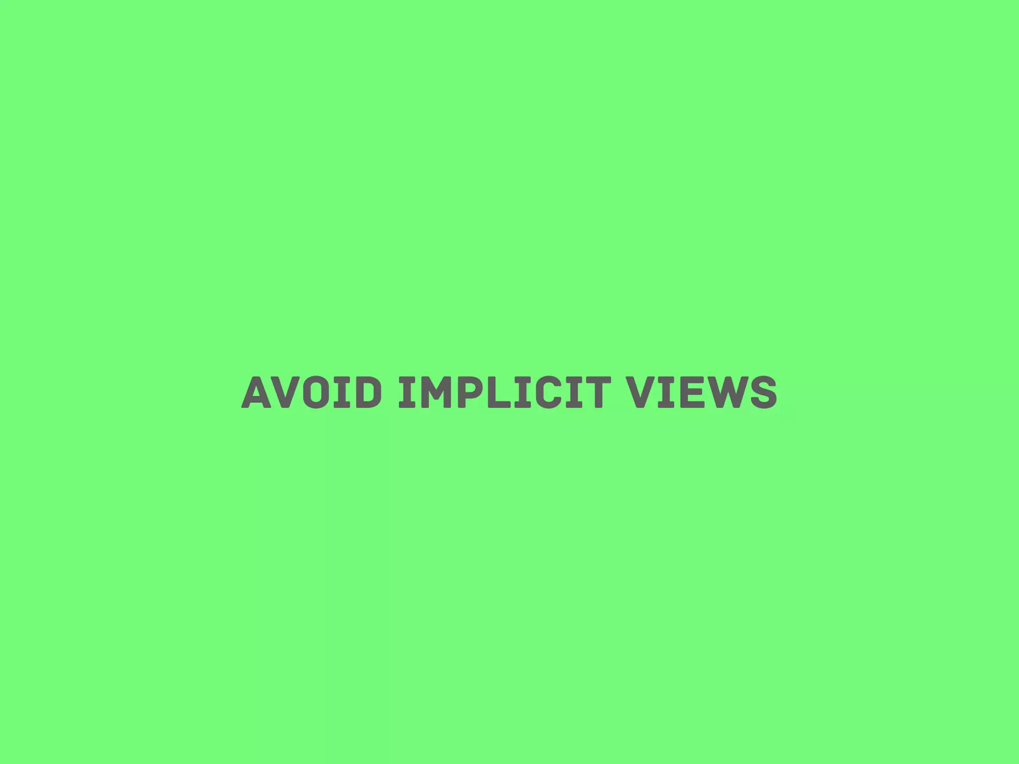avoid implicit views

 