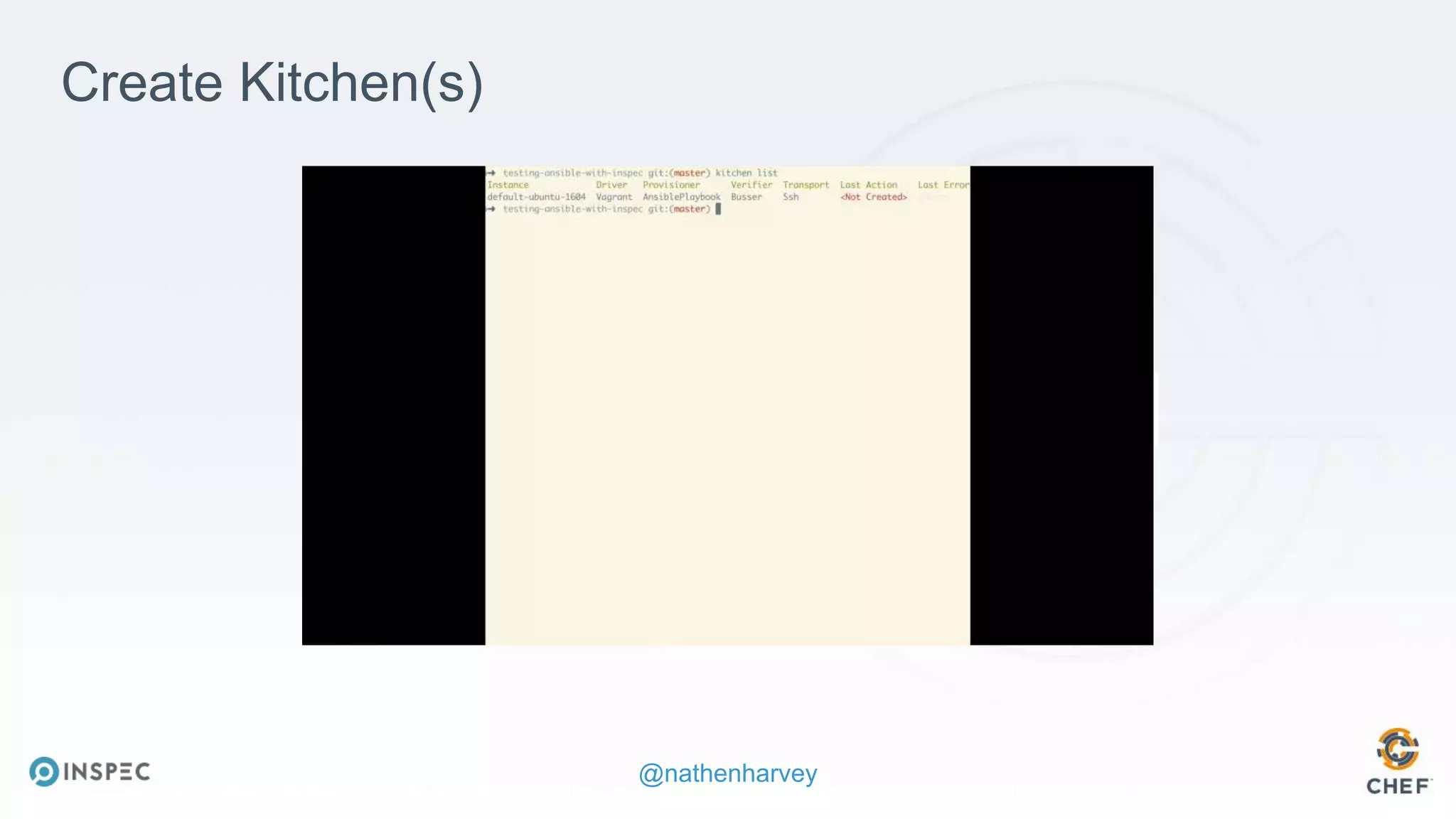 @nathenharvey
https://youtu.be/d14Ma-S78QE
Create Kitchen(s)
 