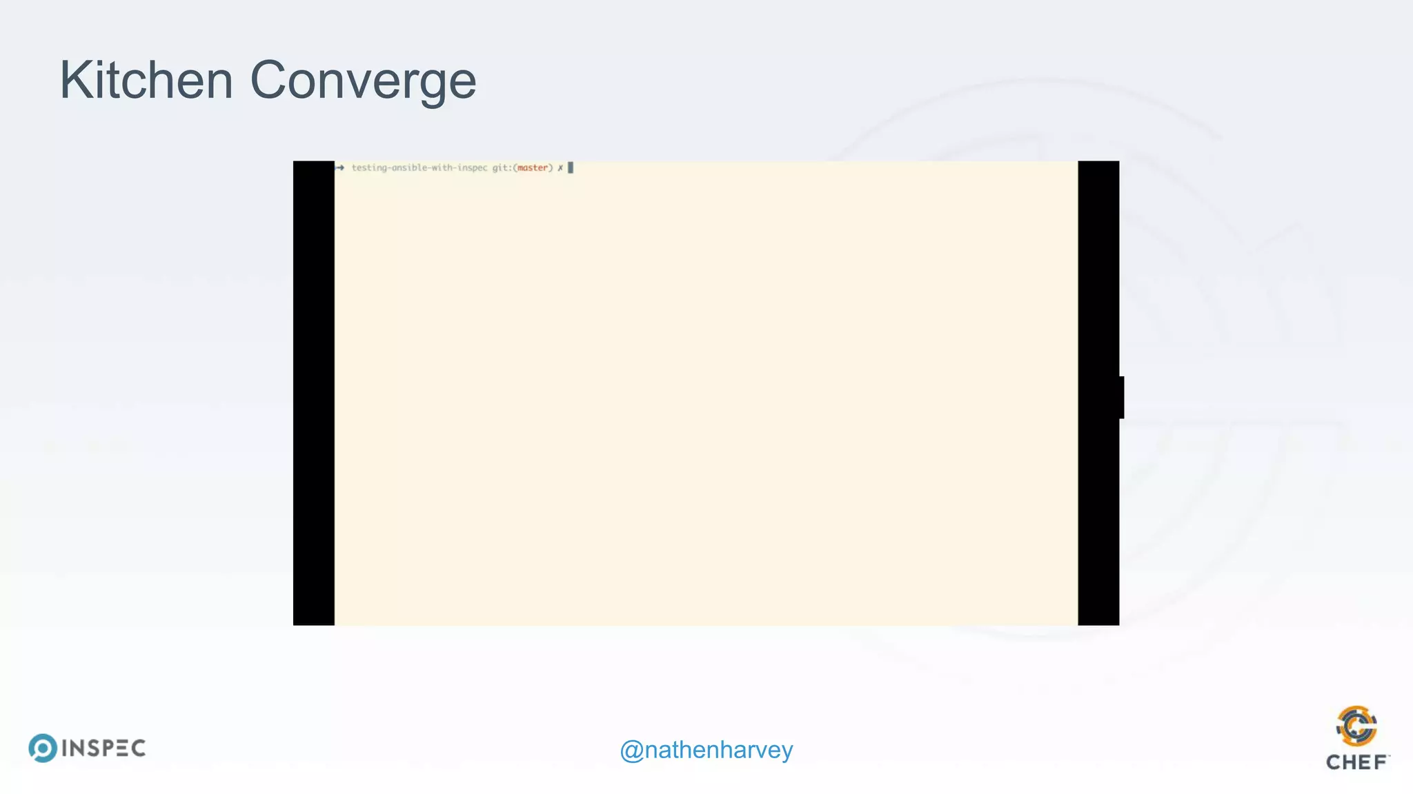 @nathenharvey
https://youtu.be/PRJi4uR2UJI
Kitchen Converge
 