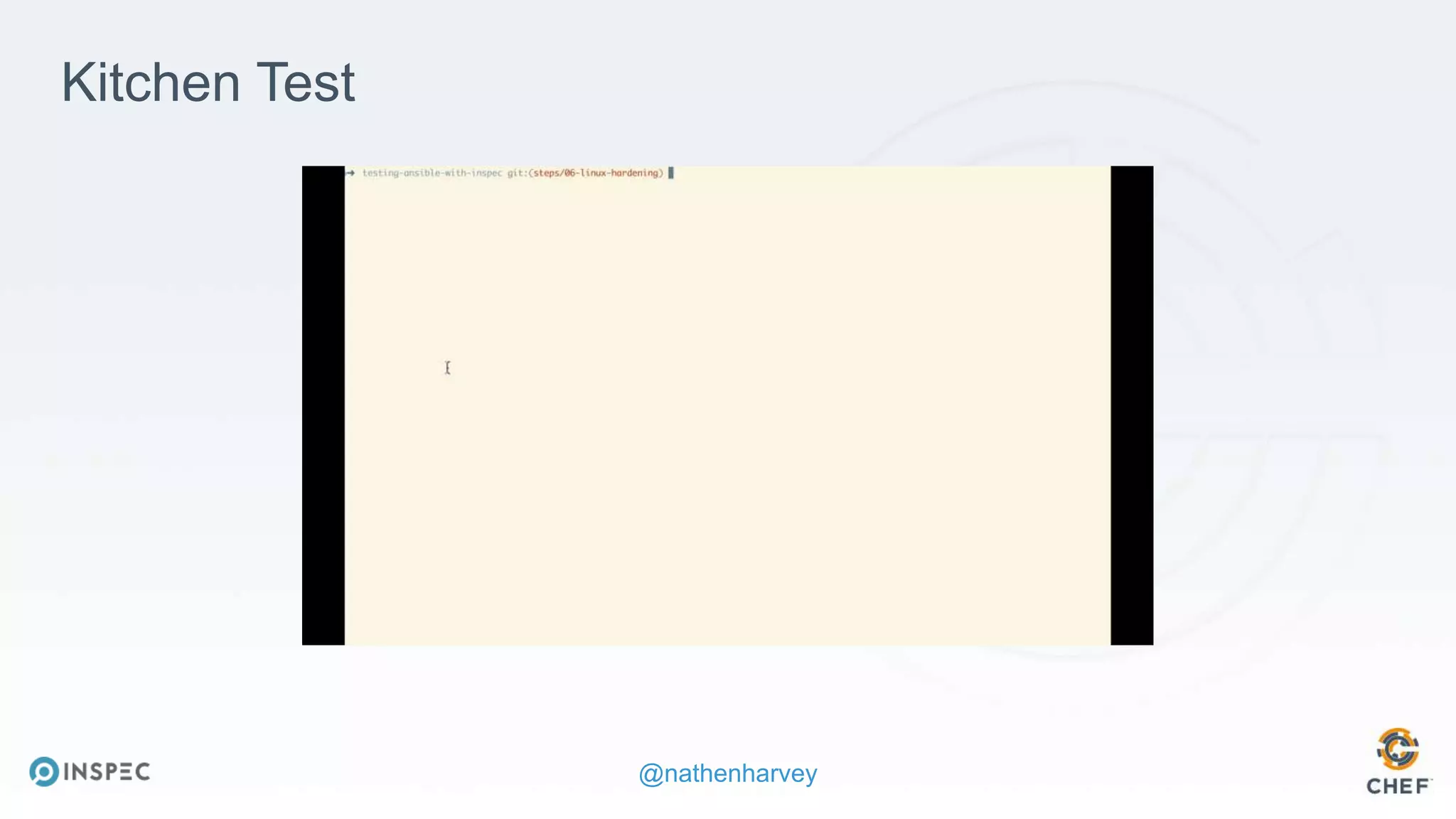 @nathenharvey
https://youtu.be/BbB7lrihWtM
Kitchen Test
 