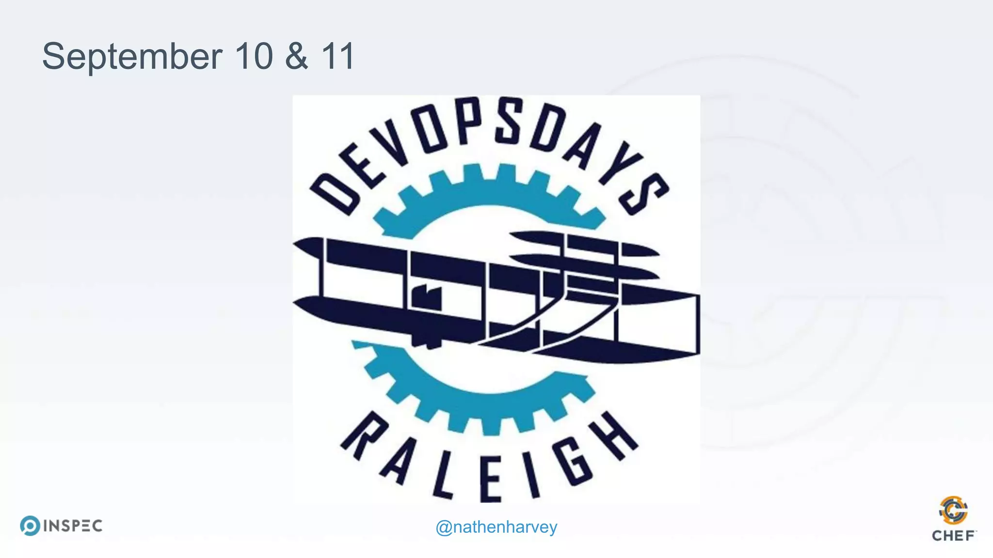@nathenharvey
September 10 & 11
 