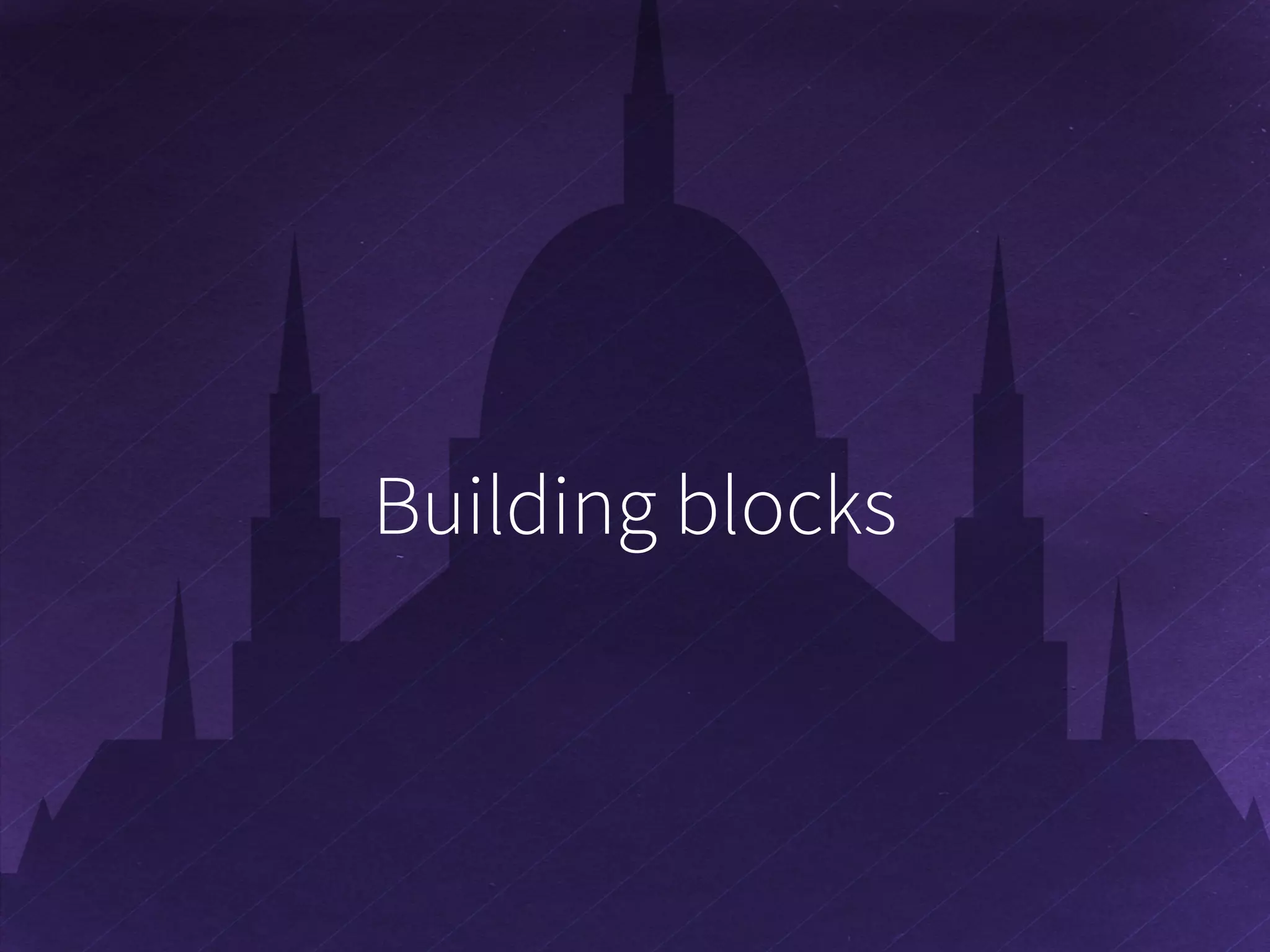 Building blocks 