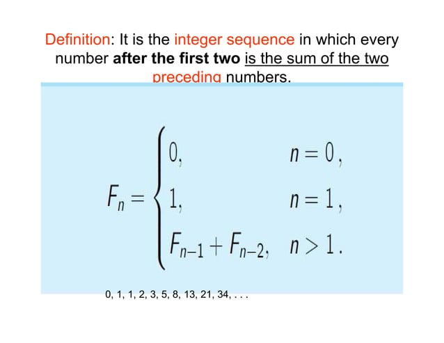 Effective Algorithm for n Fibonacci Number By: Professor Lili Saghafi | PPT
