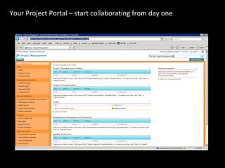 Your Project Portal – start collaborating from day one 