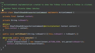 Pedro V. Gómez Sánchez - pedro@karumi.com - @pedro_g_s - github.com/pedrovgs
 