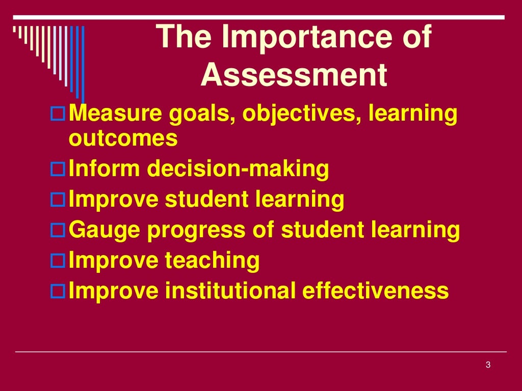 Effective assessment practices Project
