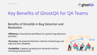 Effective Bug Detection and Resolution Using GhostQA.pptx