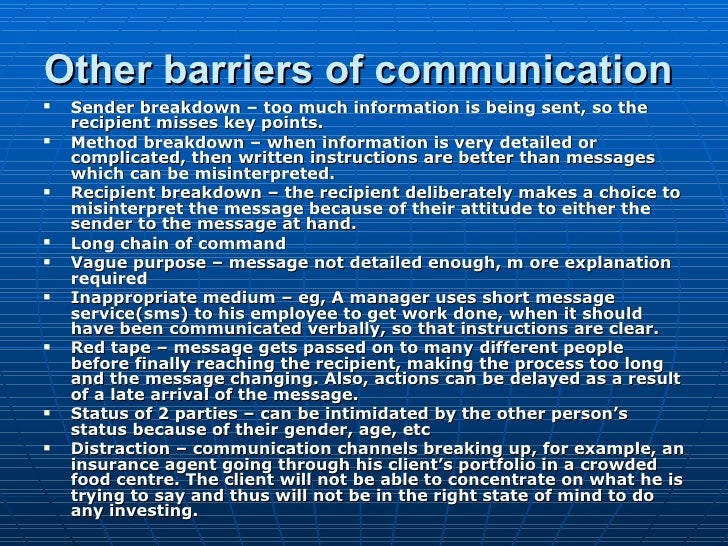 Effective Business Communication & Barriers
