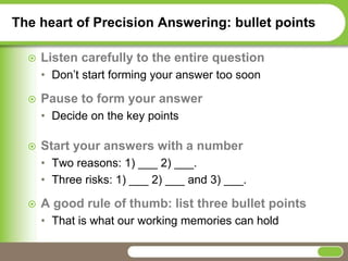Effective Business Communication with Precision Questioning and ...