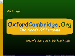 Contact Email Design Copyright 1994-2013 © OxfordCambridge.OrgCurricula - Curriculum (This picture: Trinity College, Cambridge)
Effective Business Meetings
 