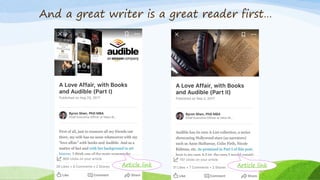 And a great writer is a great reader first…
Article link Article link
 