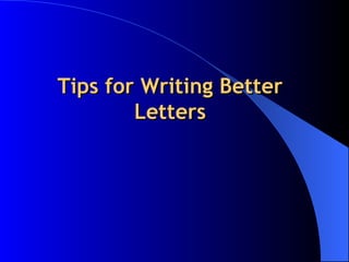List down the Categories of Business Letters 