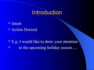 Structure Introduction Body  Conclusion 