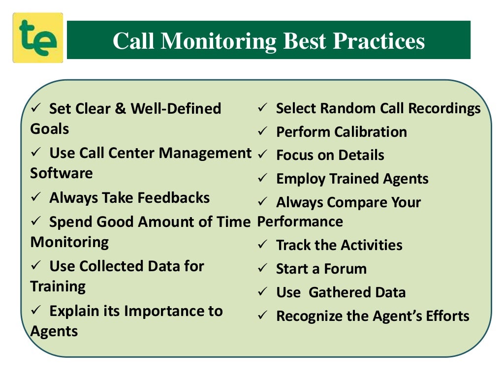 21 Best Practices for Effective Call Quality Monitoring