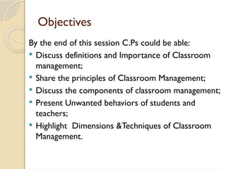 Effective Classroom Management for Novice Teachers | PPTX