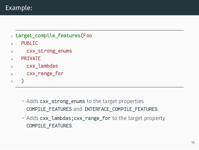 cmake function
