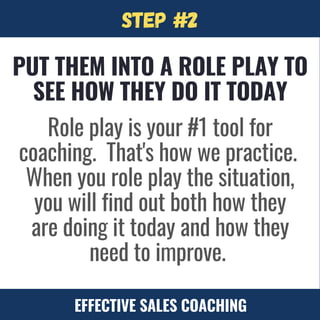 EFFECTIVE COACHING in 6 Simple Steps | PDF