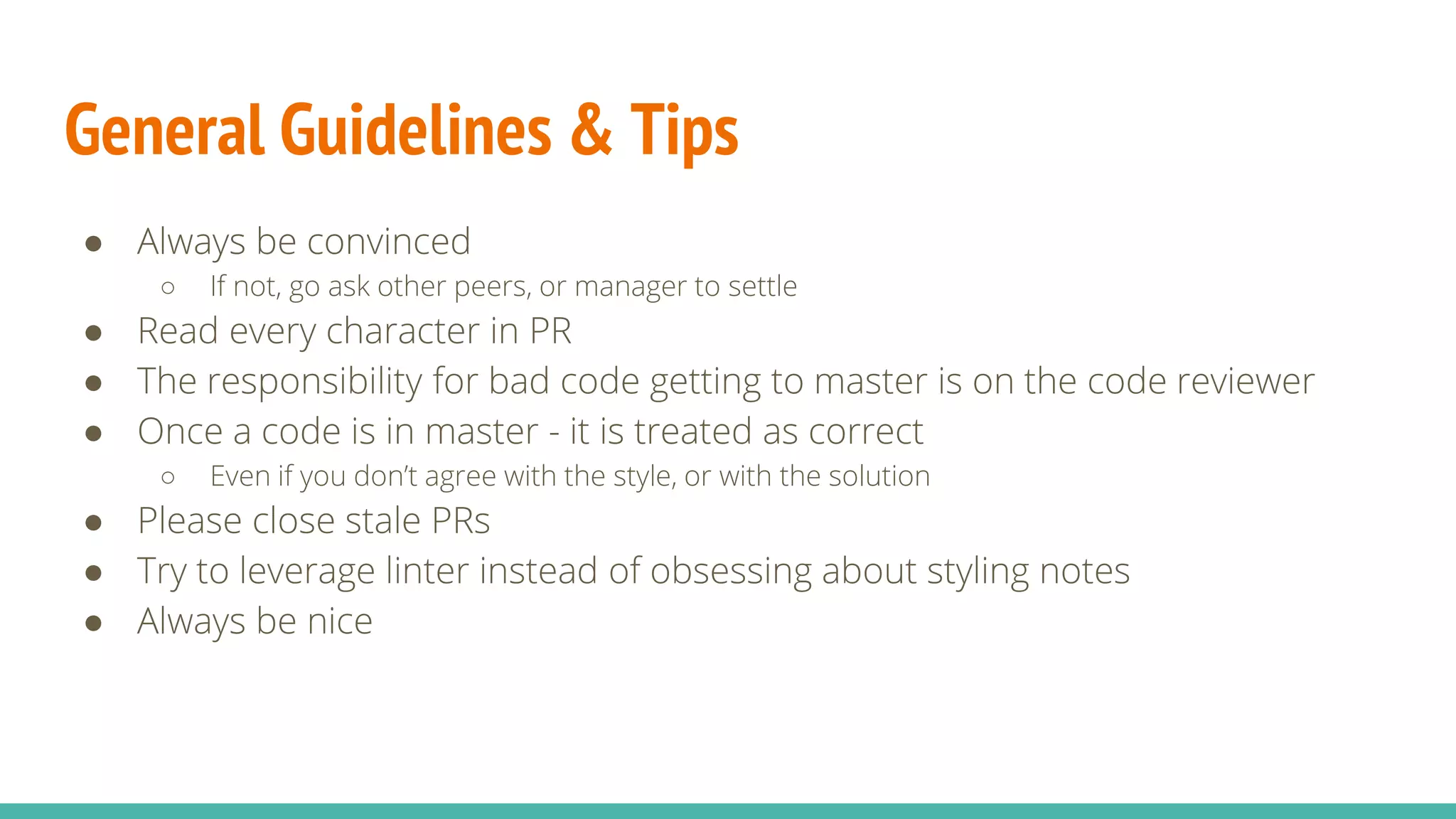 Effective Code Review | PPT