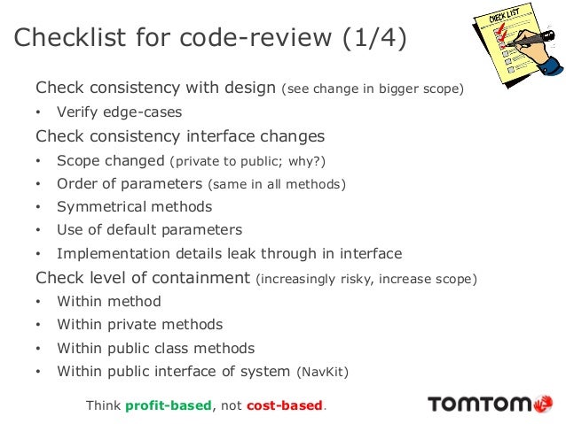 Effective code reviews