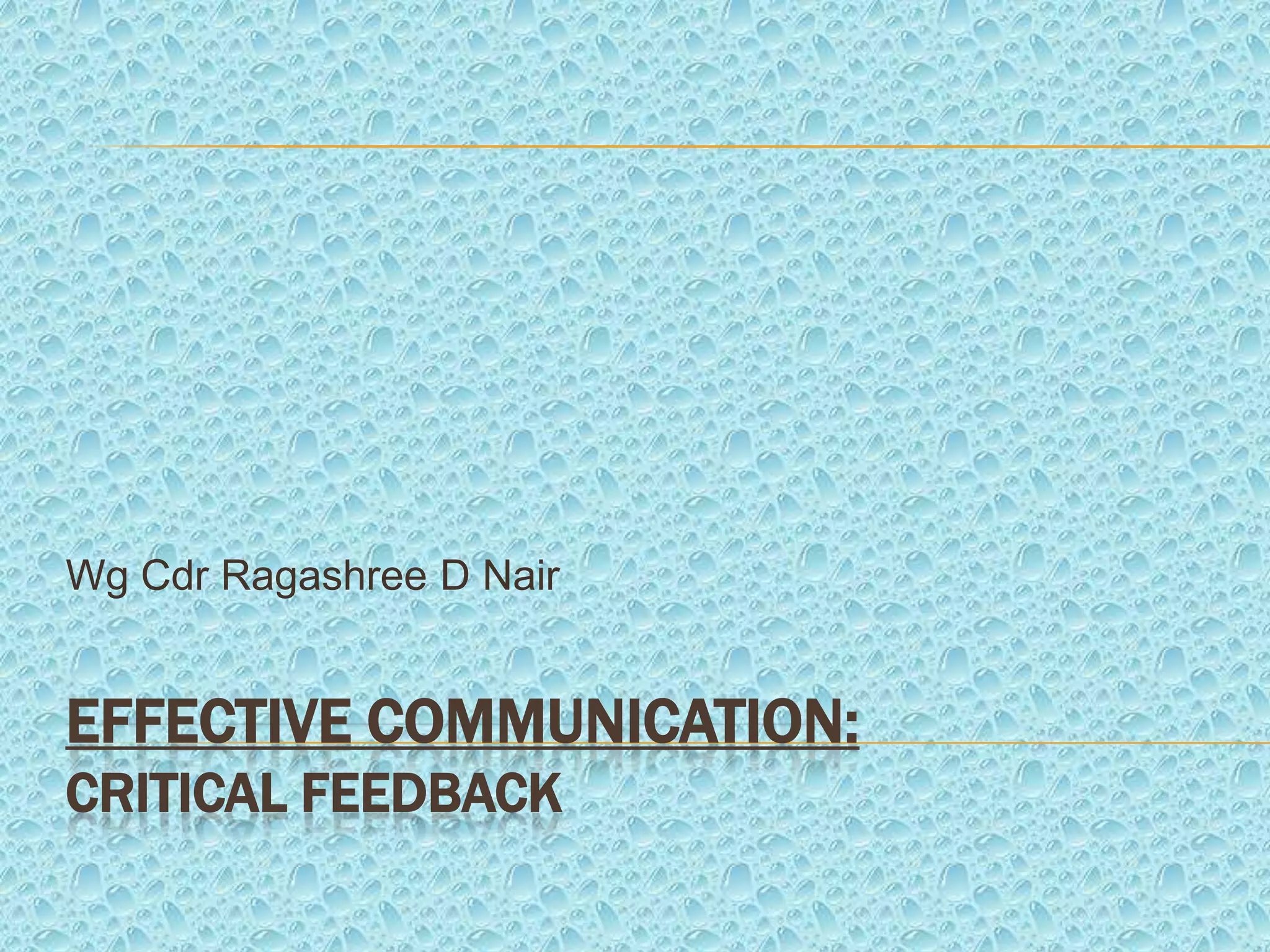 Effective communication | PPTX